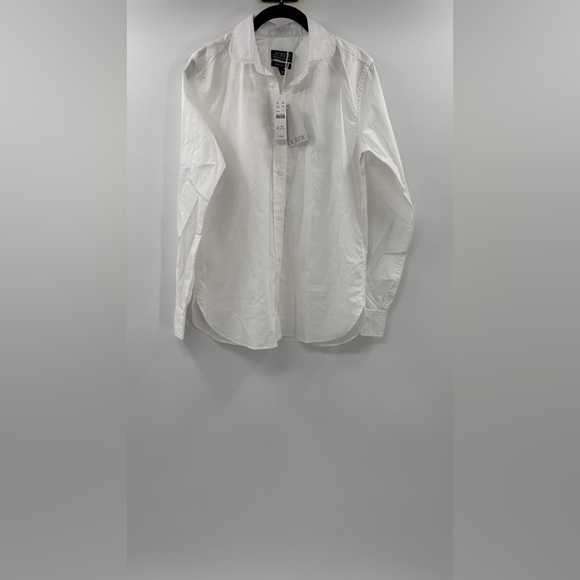 J.Crew Jules lace-collar shirt in cotton poplin - Picture 6 of 7